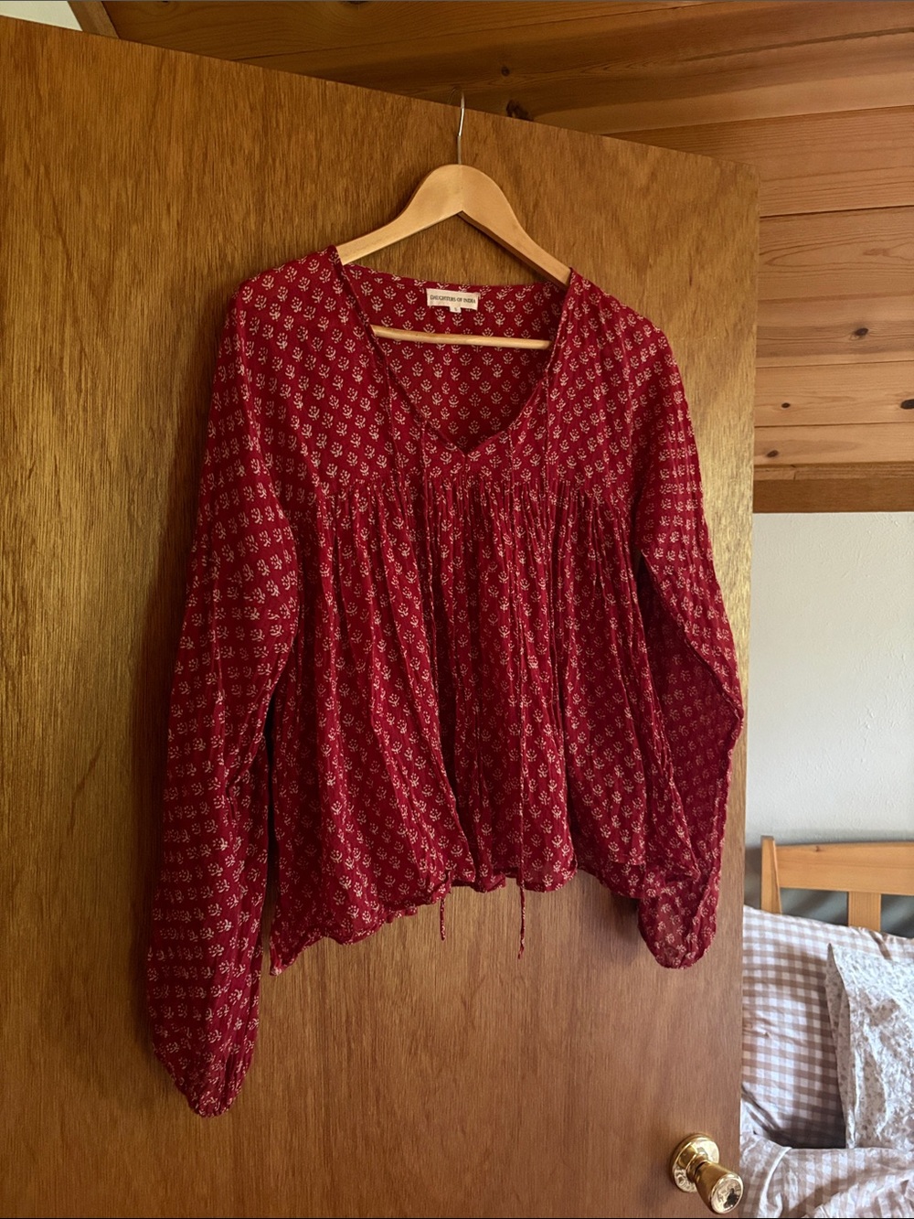 Daughters of India Rashmi Top – Scarlett – Sold Out Colorway